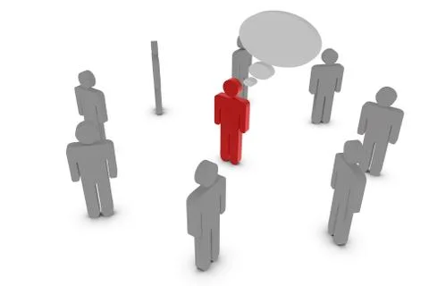 Thought bubble Stock Illustration