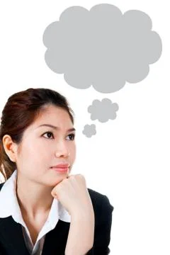 Thought bubble Stock Photos