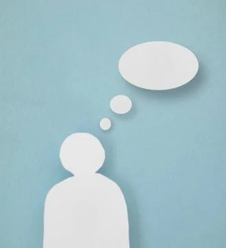 Thought bubbles Stock Photos