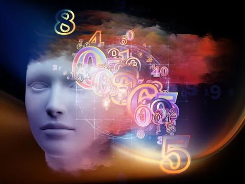 Thought Cloud 库存插图