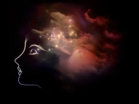 Thought Cloud Stockillustratie