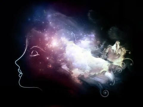 Thought Cloud Stock Illustration