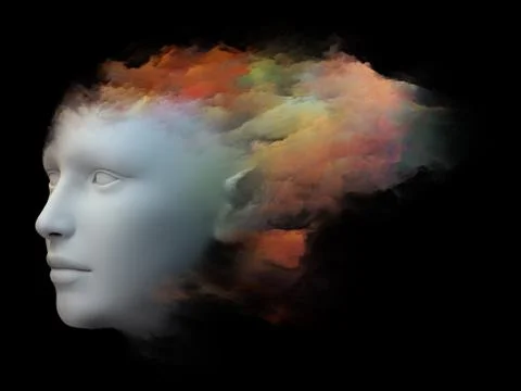 Thought Cloud 스톡 일러스트