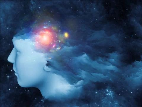 Thought Cloud Stock Illustration