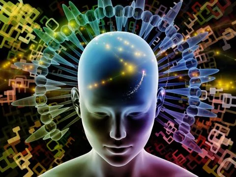 Thought Emission Stock Illustration