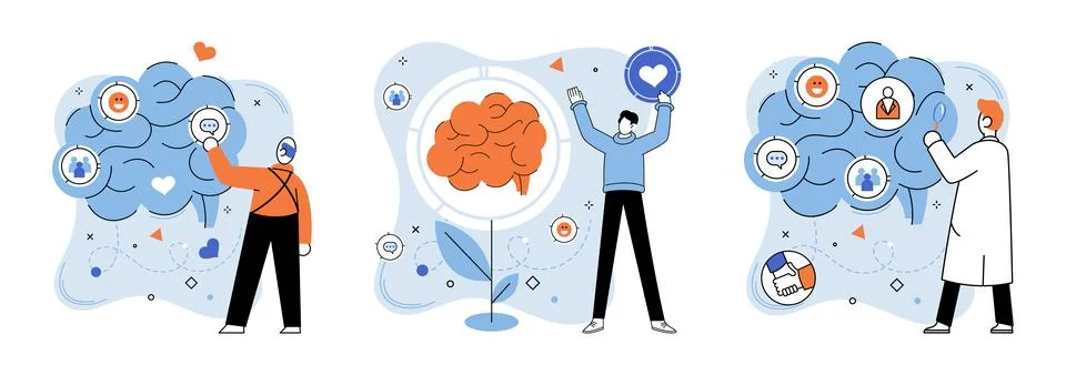 Thought process. Education acts as foundation for strategic thinking and cr.. 스톡 일러스트