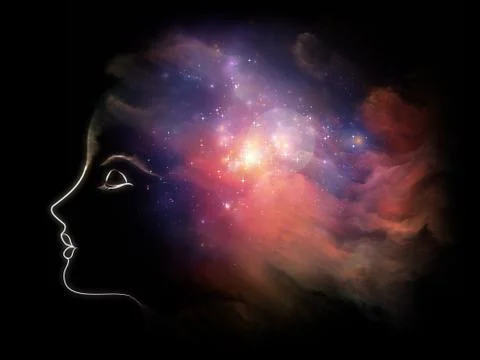 Thought stream Stock Illustration