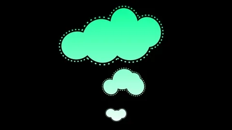 ThoughtBubble 03 Stock Footage 2901937