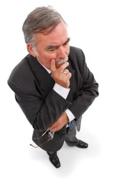 Thoughtful man Stock Photos