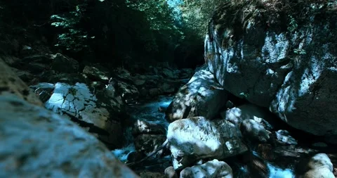 Thoughts on the flow of water in streams and other stream things. Mountain La Stock Footage 139592416