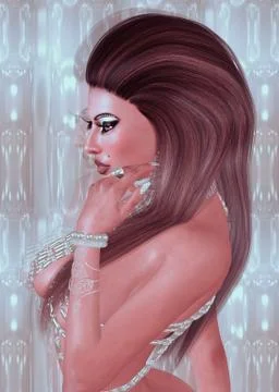 Thoughts Of Him Stock Illustration