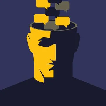 Thoughts Stock Illustration