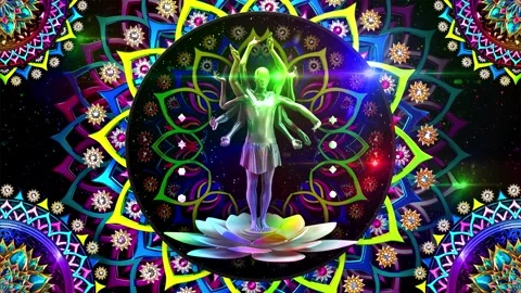 Thousand Hands Background 库存影片 342913718