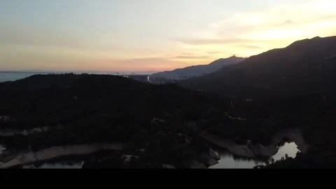 Thousand Island sunset Stock Footage 168720719