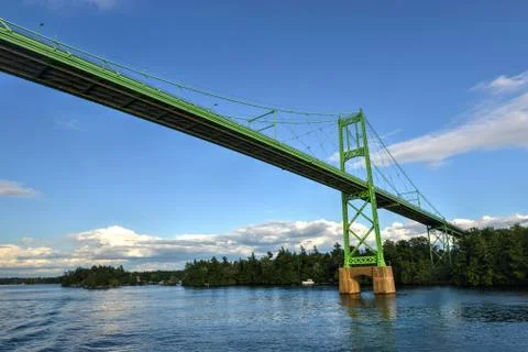The thousand islands bridge Foto stock