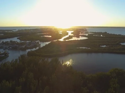 Thousand Lakes Sunset 動画素材 77429587