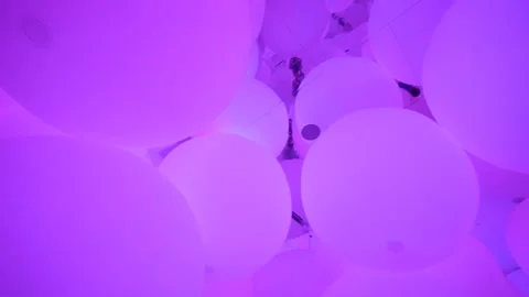 Thousands of balls in an infinite loop where Stock Footage 278546066