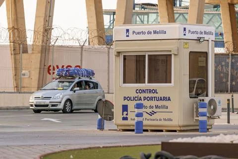 Thousands cross border in 'Operation Crossing the Strait' in Melilla, Spain - 03 Stock Photos
