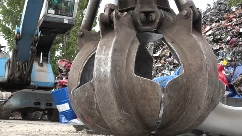 Thousands of old cars will be destroyed at the scrapyard Stock Footage 211752959