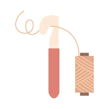 Thread and stitch ripper vector design Stock Illustration