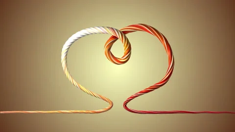 Rope Knot Heart Stock Videos – Royalty-Free HD & 4K Videos