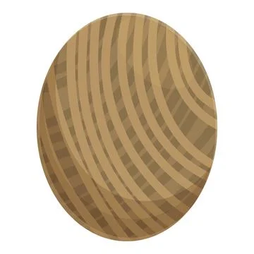 Thread ball icon cartoon vector. Natural knot イラスト素材