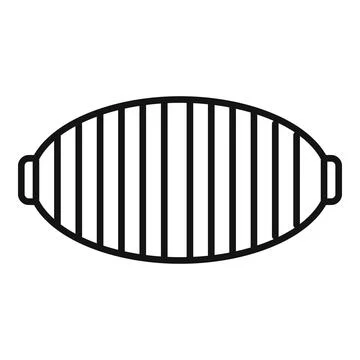 Thread bobine icon outline vector. Cotton machine Stock Illustration