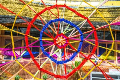 Thread colors Foto stock