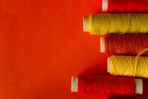 Thread with copy space Stock Photos