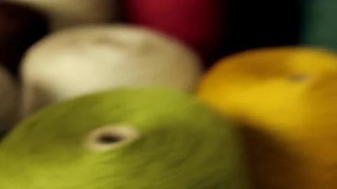 Thread cotton Stock Footage 69775907