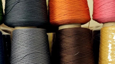 The thread cotton Stock Footage 69776173