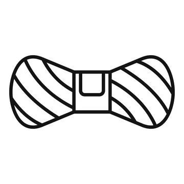Thread cotton icon outline vector. Machine textile 스톡 일러스트