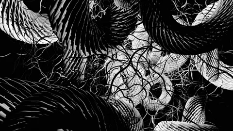 Thread donuts Stock Footage 172047345