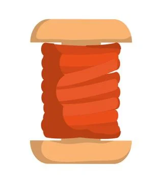 Thread icon. Tailor and Sewing. Vector graphic Illustrazione stock