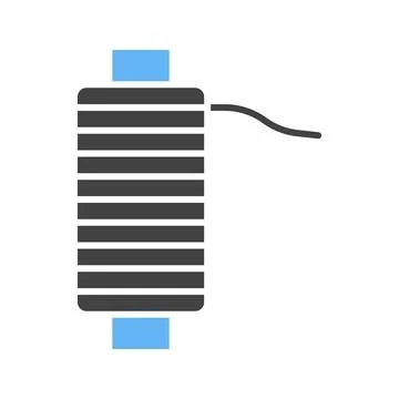 Thread icon vector image. Stock Illustration