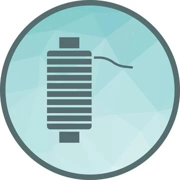 Thread icon vector image. Stock Illustration
