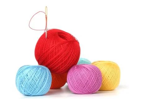 Thread isolated Foto stock