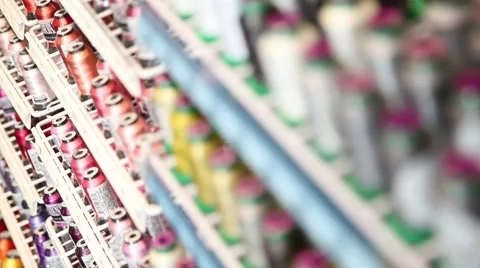 Thread pan shot Stock Footage 50761321