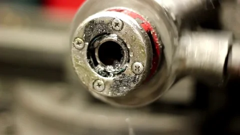 Thread on the pipe Stock Footage 71184503