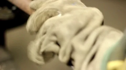 Thread on the pipe Stock Footage 71184580