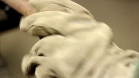 Thread on the pipe Stock Footage 71185176