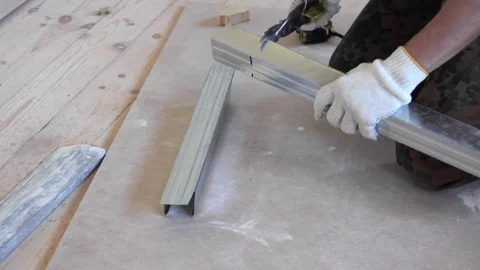 Thread scissors on metal Stock Footage 76016518