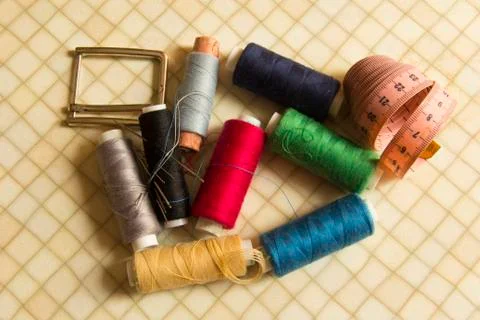 Thread set Stock Photos