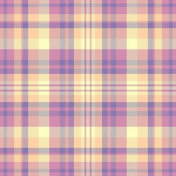 Thread textile pattern background, post check fabric vector. Cell plaid tex.. Stock Illustration