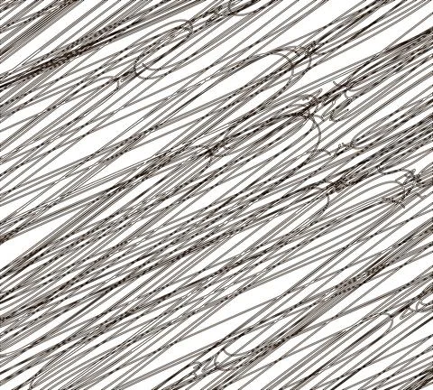 Thread texture. Thread and wire texture background. Stock Illustration
