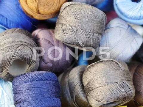 Thread twine wool Stock Photos