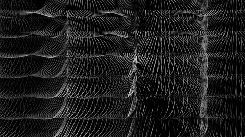 Thread waves Video stock 197575639