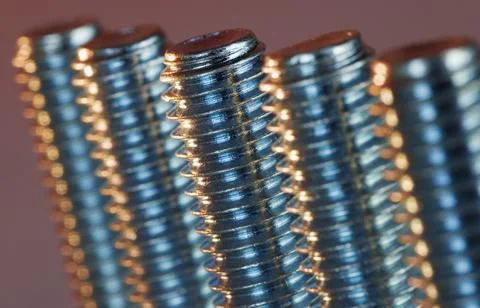 Threaded Bolts Stock Photos