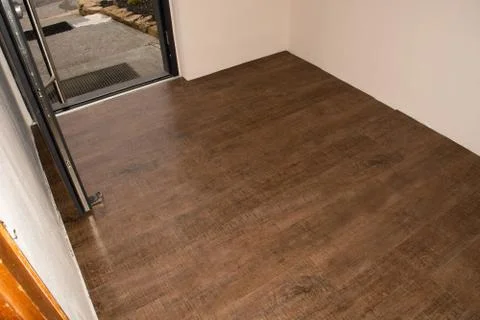 Threaded panel of a laminate floor Stock Photos