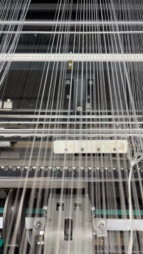 Threading threads into guide needles using threading needles Stock Footage 265862320